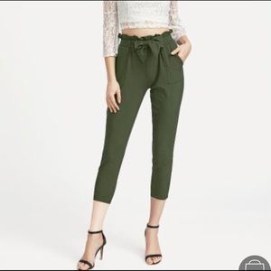 Green pants
